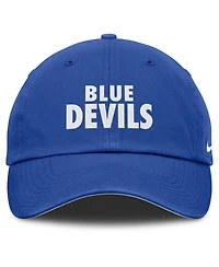 Men's and Women's Nike Royal Duke Blue Devils Primetime Chant Club Adjustable Hat