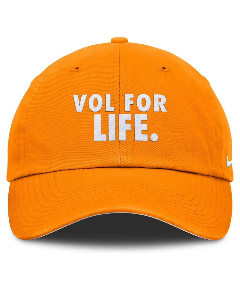 Nike Men's and Women's Tennessee Orange Tennessee Volunteers Primetime Chant Club Adjustable Hat