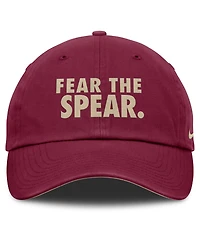 Men's and Women's Nike Garnet Florida State Seminoles Primetime Chant Club Adjustable Hat