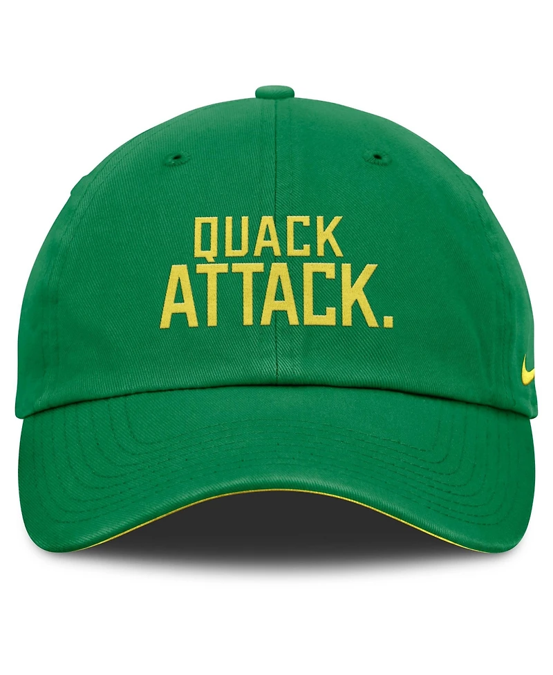 Men's and Women's Nike Green Oregon Ducks Primetime Chant Club Adjustable Hat