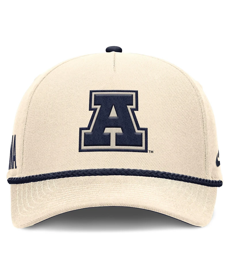 Men's and Women's Nike Natural Arizona Wildcats Legacy Vintage Rope Rise Adjustable Hat