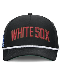 Men's Nike Black Chicago White Sox Cooperstown Collection Rise Adjustable Hat