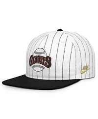 Nike Men's White/Black San Francisco Giants Cooperstown Collection Pro Adjustable Hat