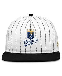 Men's Nike White/Black Kansas City Royals Cooperstown Collection Pro Adjustable Hat