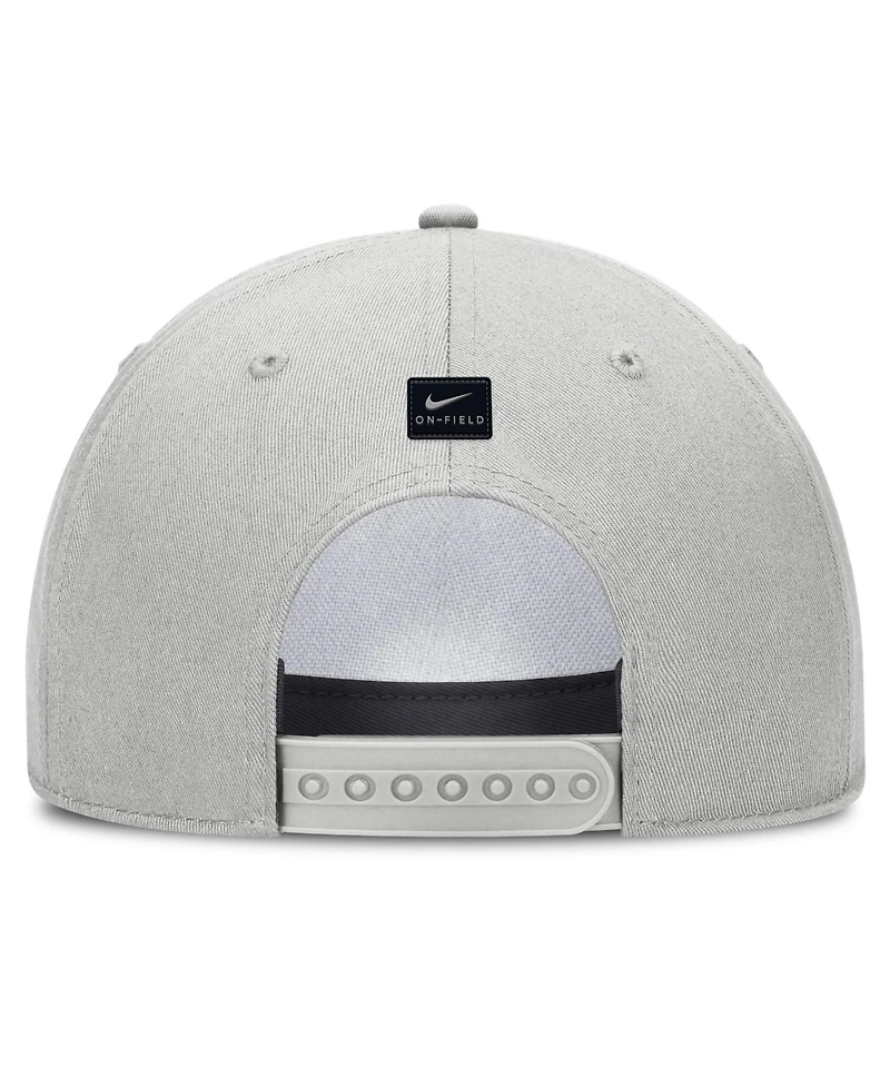 Men's Nike Gray Oregon Ducks 2026 Sideline Dri-fit Rise Adjustable Hat