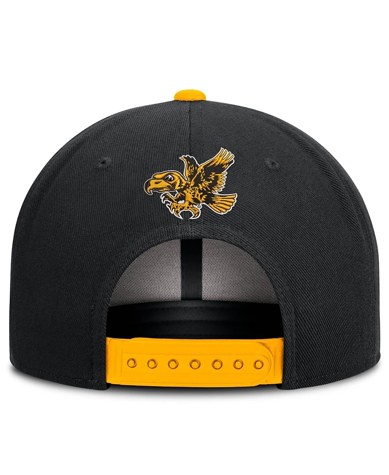 Nike Men's Black Iowa Hawkeyes Legacy Snapback Hat