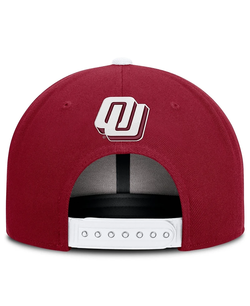 Nike Men's Crimson Oklahoma Sooners Legacy Snapback Hat