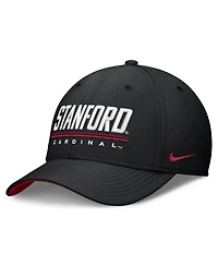 Nike Men's Black Stanford Cardinal Game Day Rise Swooshflex Hat