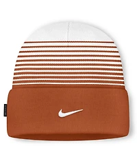Men's and Women's Nike Texas Orange/White Texas Longhorns On-Field Utility Knit Hat