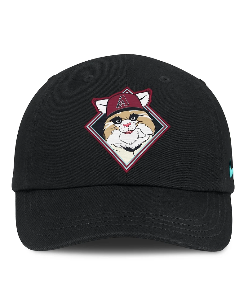 Baby Boys and Girls Nike Black Arizona Diamondbacks Mascot Club Flex Hat