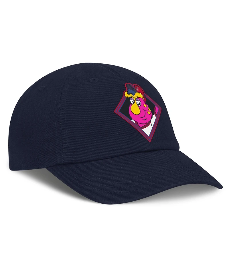 Baby Boys and Girls Nike Navy Cleveland Guardians Mascot Club Flex Hat