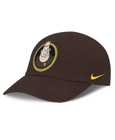 Toddler Nike Brown San Diego Padres Mascot Club Adjustable Hat