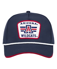 Colosseum Men's Navy Arizona Wildcats Hits the Road Podium Adjustable Hat