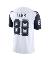 Nike Men's CeeDee Lamb White Dallas Cowboys Alternate Vapor F.u.s.e. Stitched Limited Jersey