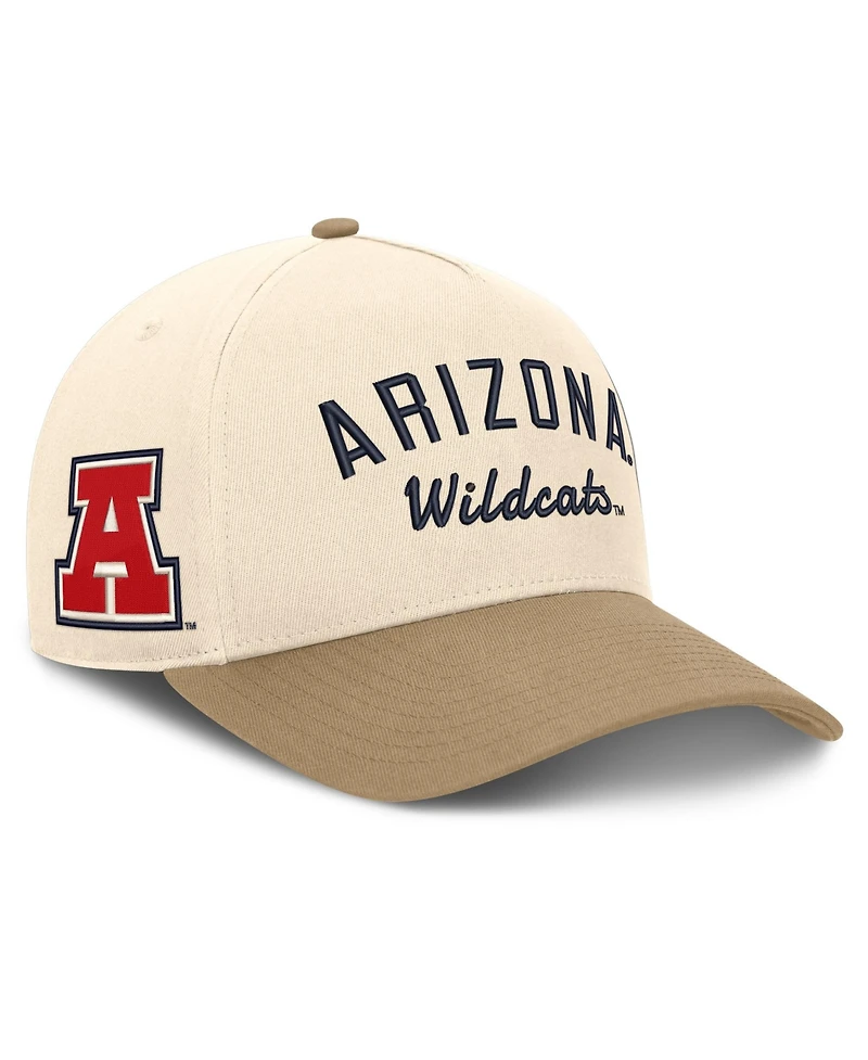 Nike Men's and Women's Natural/Beige Arizona Wildcats Legacy Rise Adjustable Hat