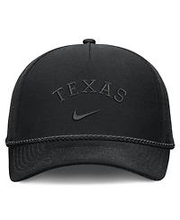Nike Men's and Women's Texas Longhorns Campus Prep Tonal Rope Rise 5-Panel Adjustable Hat