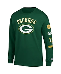 Men's Champion Green Bay Packers Seal Long Sleeve T-Shirt