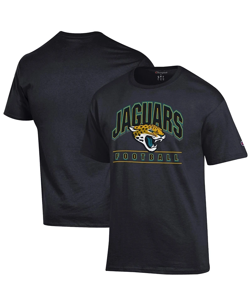 Champion Men's Black Jacksonville Jaguars Football T-Shirt