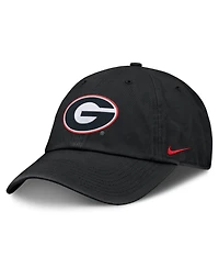 Nike Men's Black Georgia Bulldogs Club Dri-fit Adjustable Hat