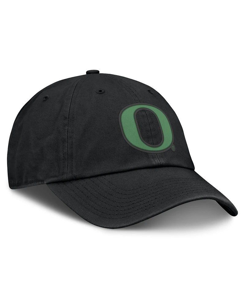 Nike Men's Black Oregon Ducks Club Dri-fit Adjustable Hat