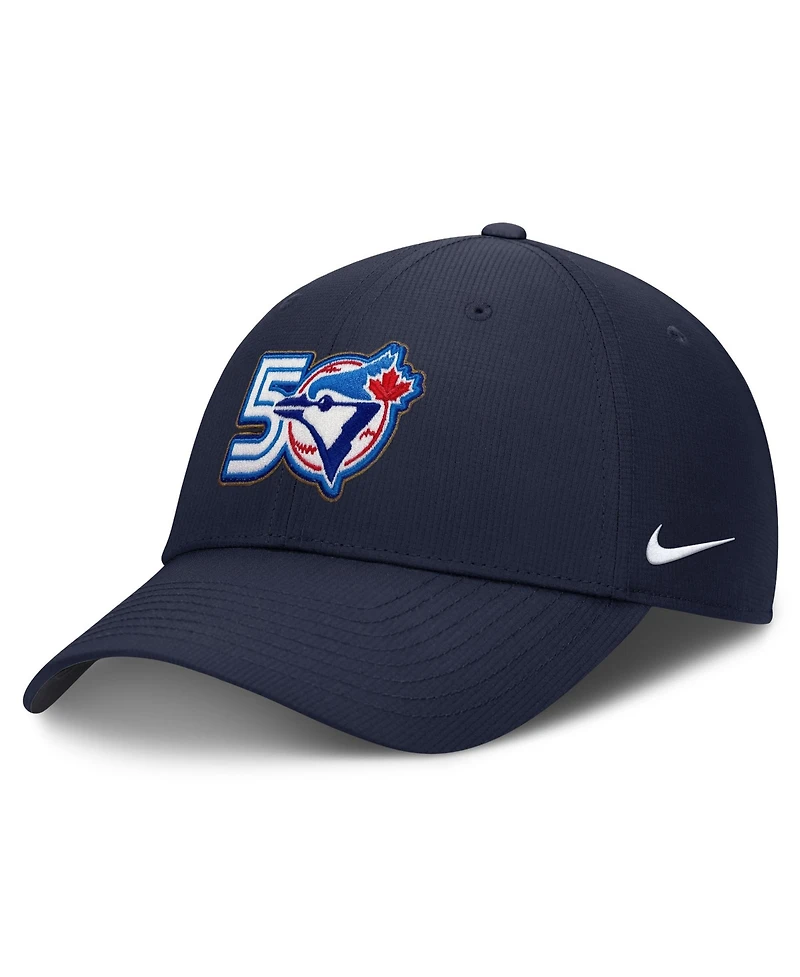 Men's Nike Navy Toronto Blue Jays 50th Season Dri-fit Adjustable Hat