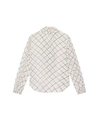 Mint Velvet Women's Checked Bow Blouse