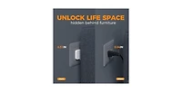 Tessan Wall Outlet Extender with 10FT, 12 Outlet, 2 Usb-c for Home, Office and Travel