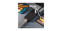 Tessan Power Strip with Usb Charging with 6FT, 8 Outlets, 1 Usb C for Home, Office and Travel