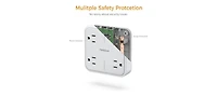 Tessan Wall Outlet Extender with 4 Outlet, 2 Usb C, 22V for Home, Office and Travel