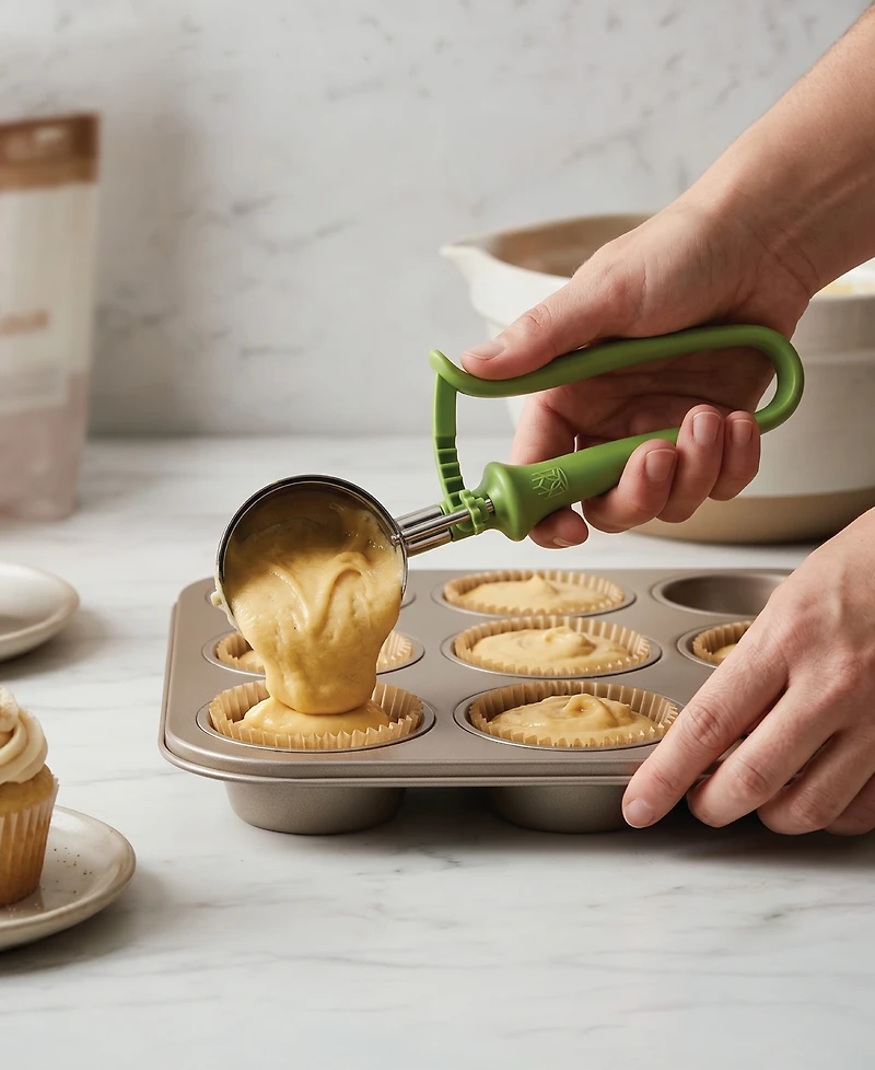 King Arthur Baking Company Stainless Steel 6-Tablespoon Cookie Dough Portion Scoop