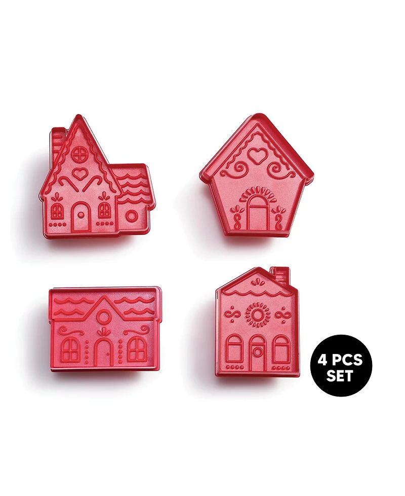 King Arthur Baking Company 8-Piece Holiday Village Cookie Cutter Set
