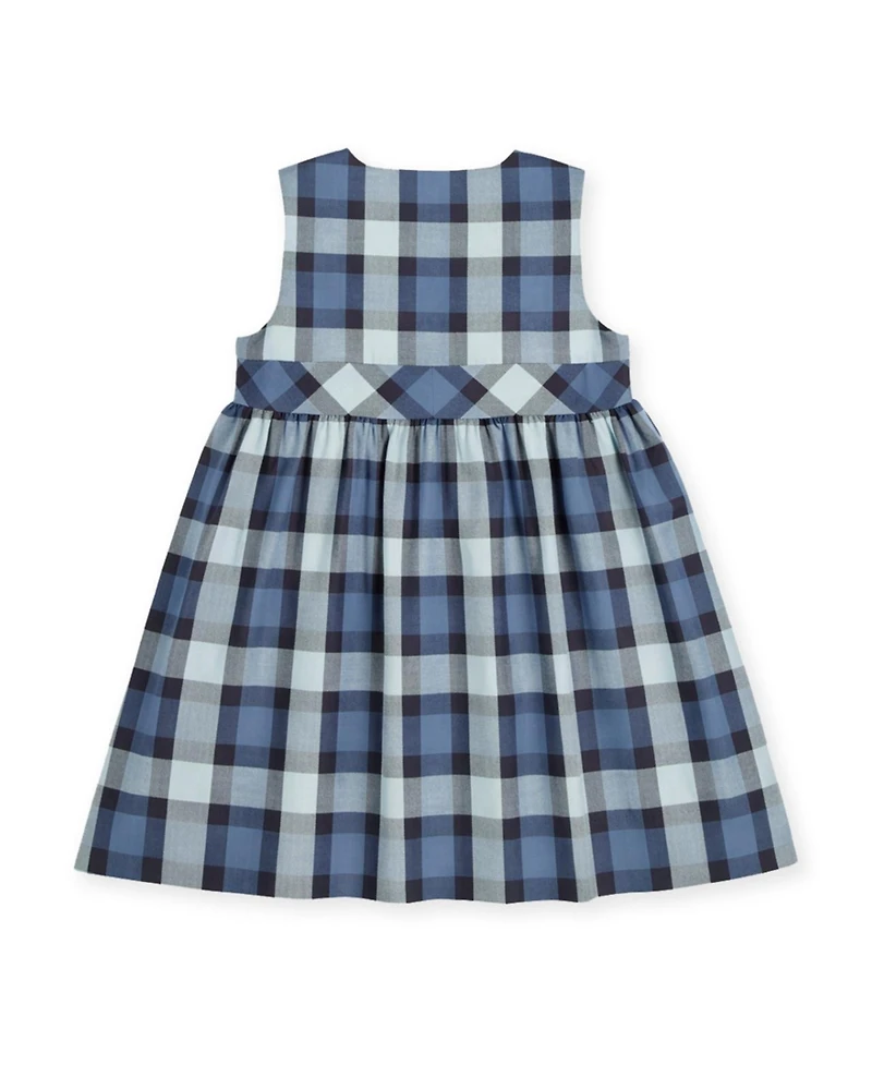 Florence Eiseman Toddler Girls Plaid Jumper with Pocket Dress 2T-4T