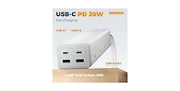 Tessan 20W Usb Charging Surge Protection 9-Outlet Power Strip for Phones, Tablets and Devices
