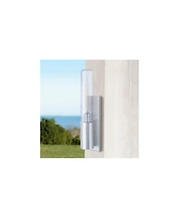 Craftmade Sabre 17" High Satin Aluminum Outdoor Wall Light