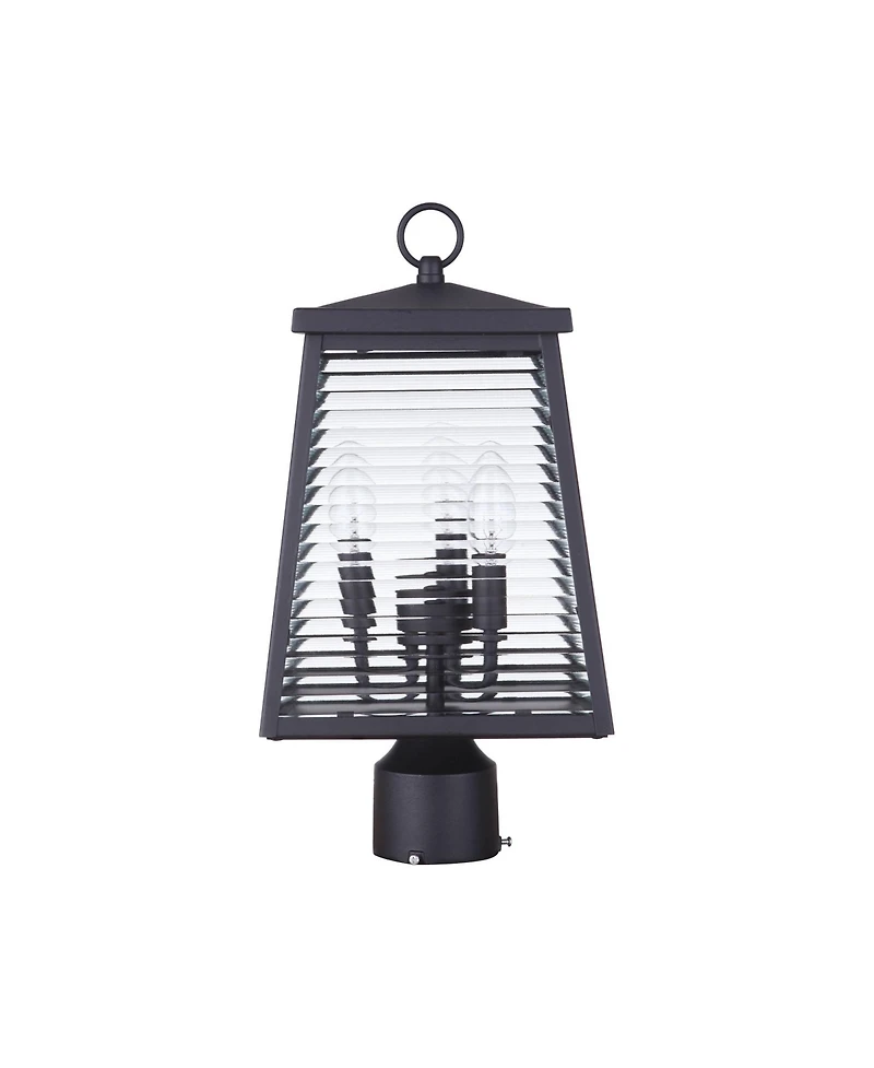 Craftmade Armstrong 16 1/4" High Midnight Outdoor Post Light