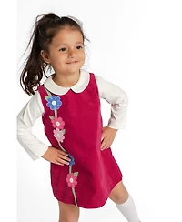 Florence Eiseman Toddler Girls Ivory Long Sleeve Blouse 2T-4T