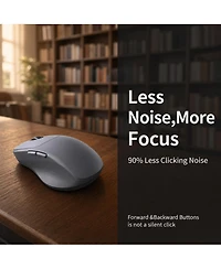 Lofree Wireless Quiet Ergonomic Mouse for Pc