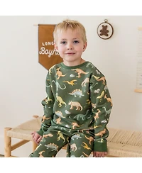 Sweet Wink Little Boys Dinosaurs Rock Sweatshirt