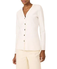Mint Velvet Women's V Neck Longline Cardigan