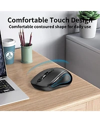 Lofree Wireless Silent Ergonomic Mouse for Laptop and Pc