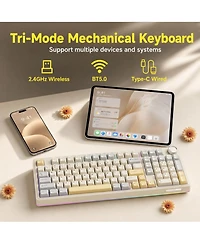 Lofree Wireless Triple-Mode Hot-Swappable Gaming Keyboard
