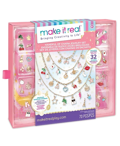 Make It Real Handful of Charm Jewelry Set, Ages 8+