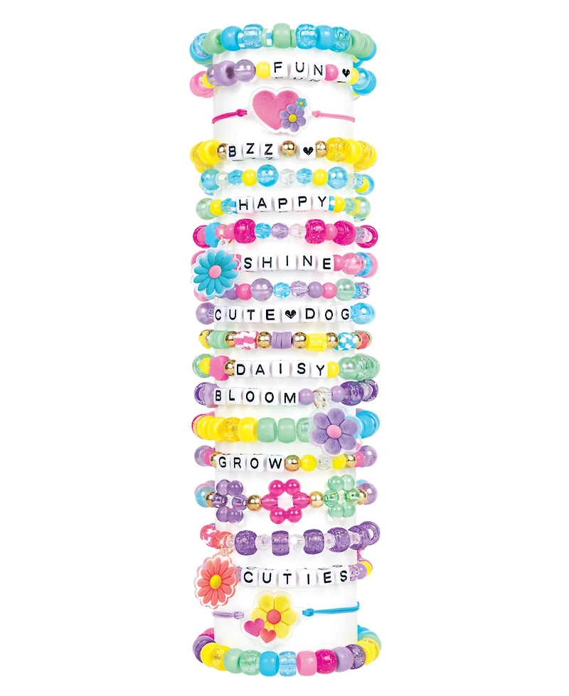 Make It Real Flower Tower Bead Storage, Ages 8+