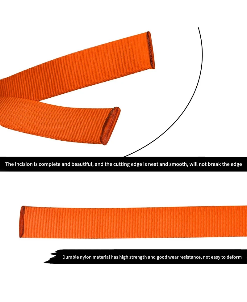 Piscifun Heavy Duty Tubular Webbing High Tensile Strength Rigging Rescue Climbing