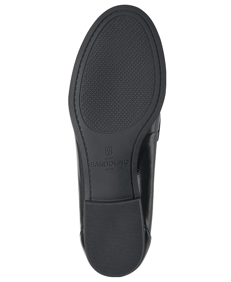 Bandolino Women's Lirka Tassel Block Heel Dress Loafers