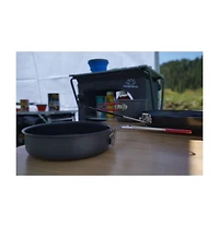 Piscifun Camping Cookware Set With Carry Bag Lightweight Compact Nonstick Frypan Pots