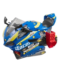 Slickblue Motorcycle Engine Lights-and-Sounds 25-Piece Tool Set Toy, Ages 3+