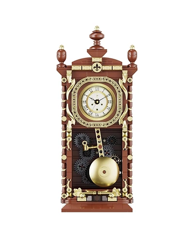 Contixo BK12 Retro Pendulum Clock 751-Piece Building Set with Quartz Clock Component, Ages 8+