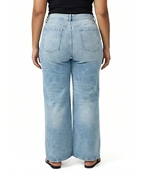 Torrid Women's Plus High-Rise Baggy Wide-Leg Jean