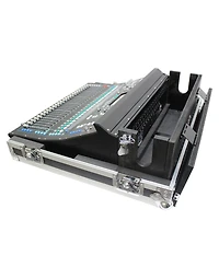 ProX Xs-AHSQ7DHW Doghouse Cable Storage, 4" Wheels Flight Case for Allen & Heath SQ7